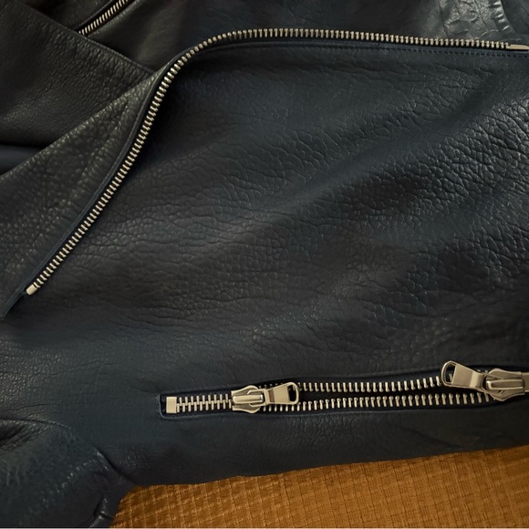 J Brand AIAH Leather Motorcycle Jacket - Picture 14 of 16